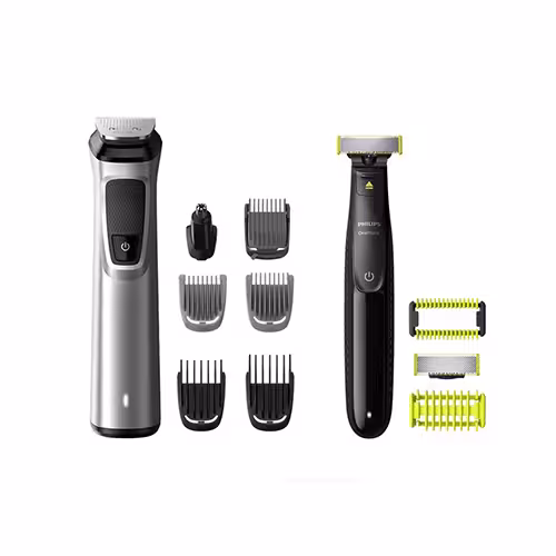 ست ماشین اصلاح موی صورت و بدن فیلیپس مدل MG9710_93 به همراه ماشین اصلاح وان بلید