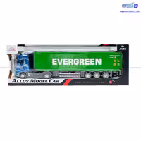 ماکت فلزی تریلی اسکانیا کانتینردار موزیکال و چراغدار کد JG2607