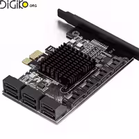 کارت 10 پورت 3.0 SATA برند گریت