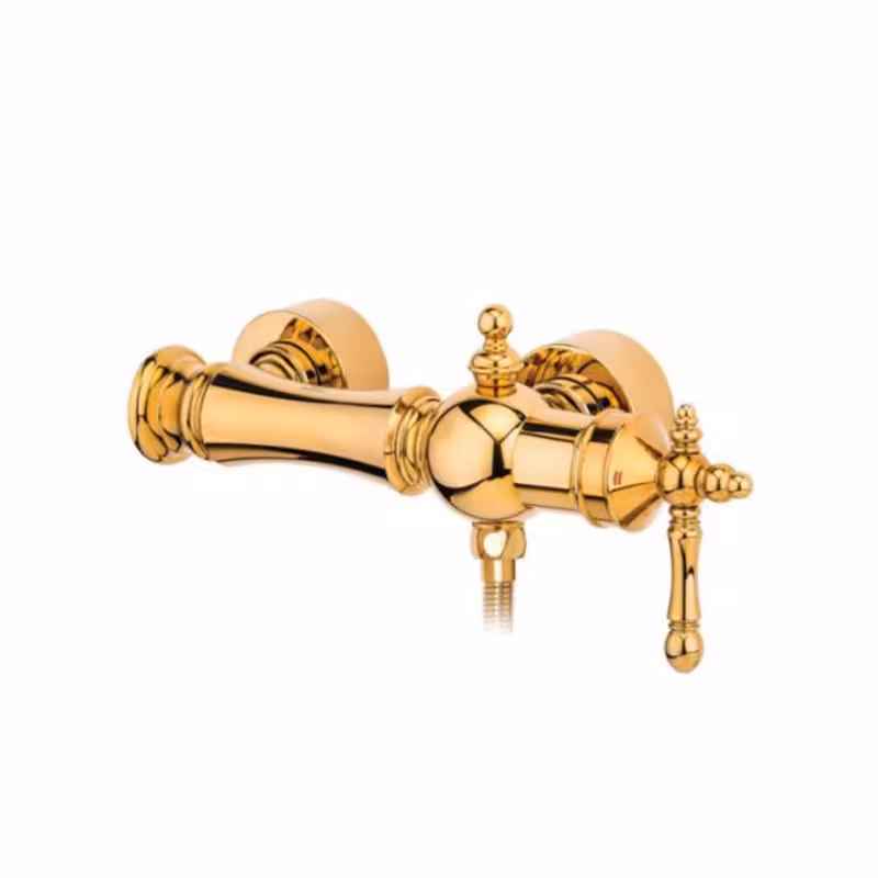 شیر توالت قهرمان مدل نگین طلایی