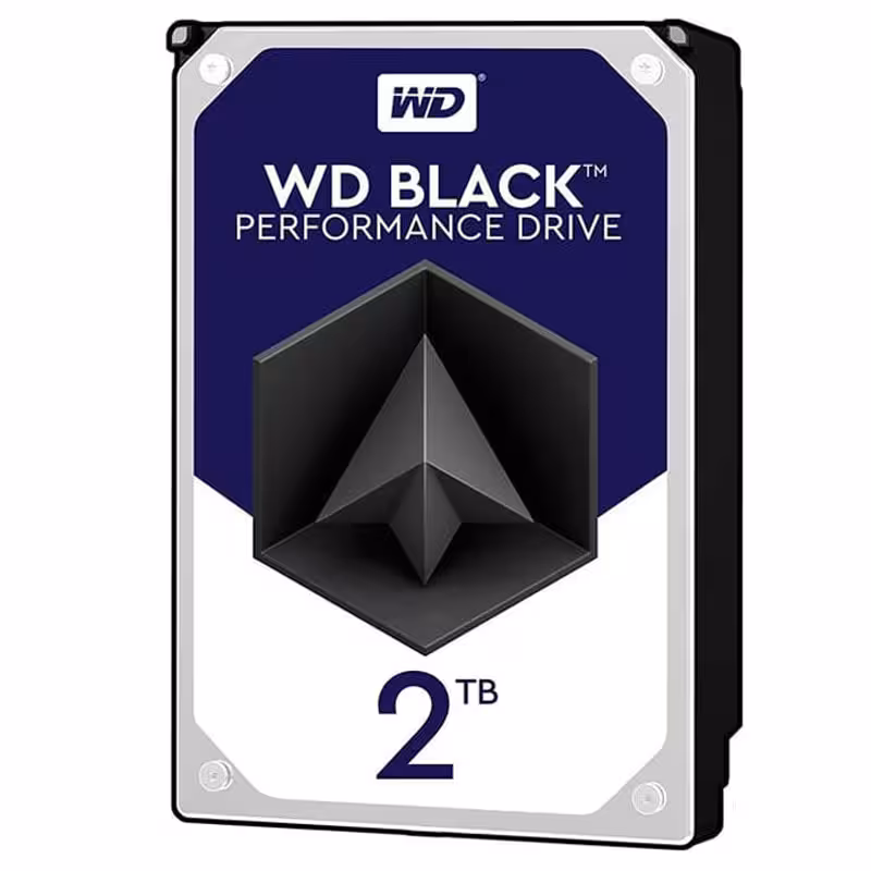 هارد دیسک اینترنال وسترن دیجیتال 2TB مشکی