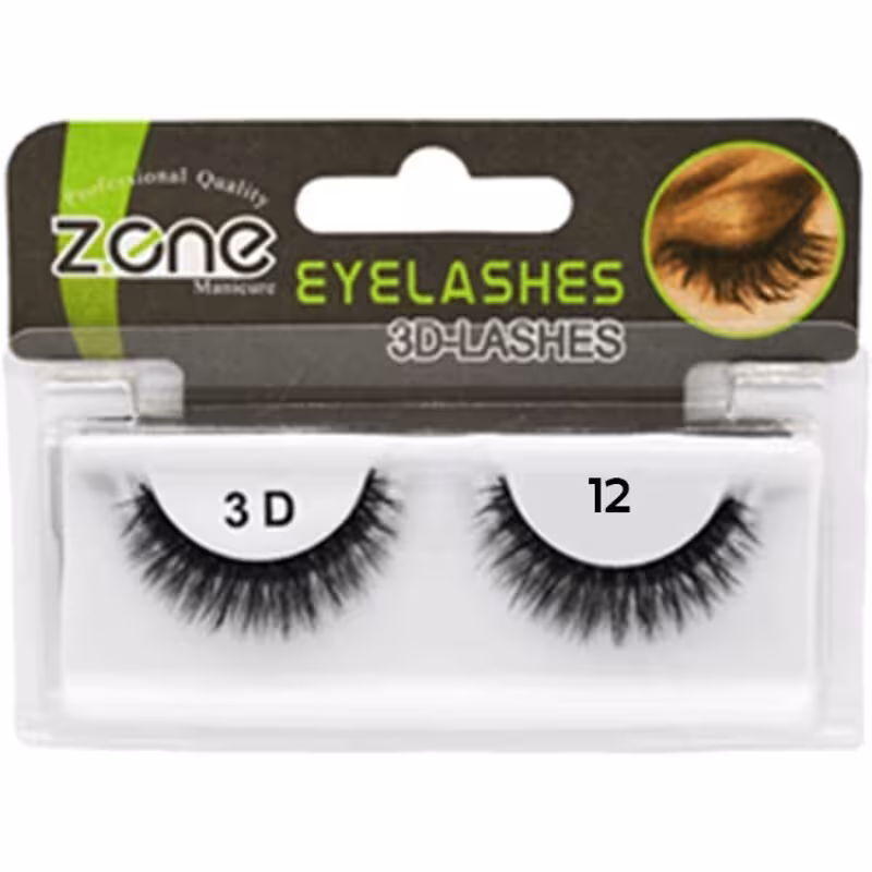 مژه  مصنوعی  سه بعدی زد وان 12