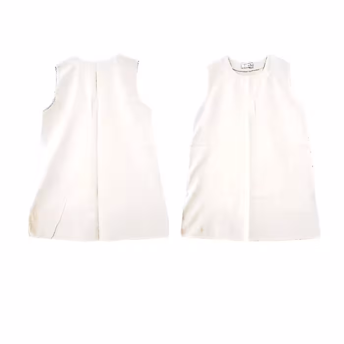 تاپ سفید ساده