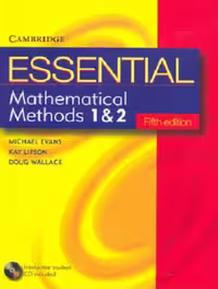 خرید و دانلود نسخه کامل کتاب Essential Mathematical Methods 1 &amp; 2, 5th Edition (Essential Mathematics)