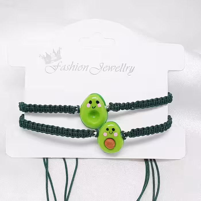 دستبند ست خمیری آواکادور تمام بافت کد70