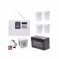 پکیج دزدگیر اماکن سیم کارتی و خط شهری جی ام کا GMK910 M2 با بیمه ایران 12 ماهه Paradox4