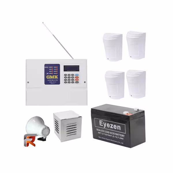 پکیج دزدگیر اماکن سیم کارتی و خط شهری جی ام کا GMK910 M2 با بیمه ایران 12 ماهه Paradox4