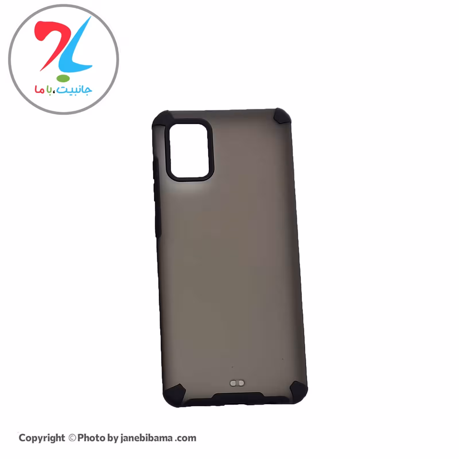 قاب گوشی سامسونگ samsung A31 مدل پشت مات دور رنگی - مشکی