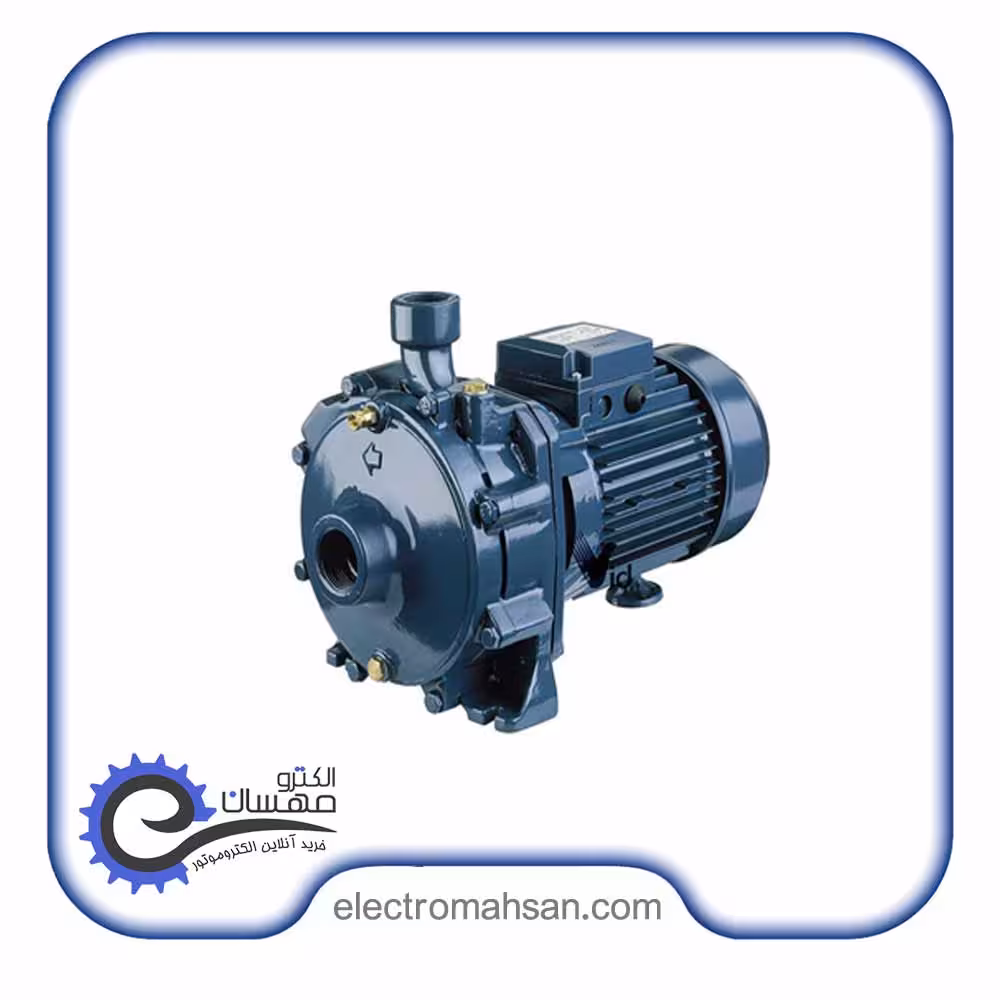 پمپ آب آبارا  دو پروانه 15 اسب،  100 متر، سه فاز ، مدل CDA، ساخت ایران