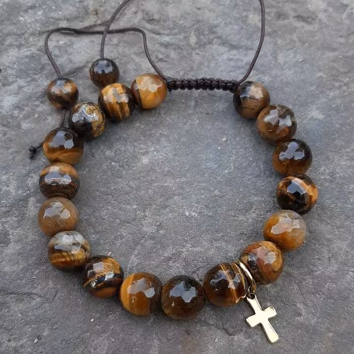 سنگ چشم ببر تراش زنبوری سایز 10 درجه یک