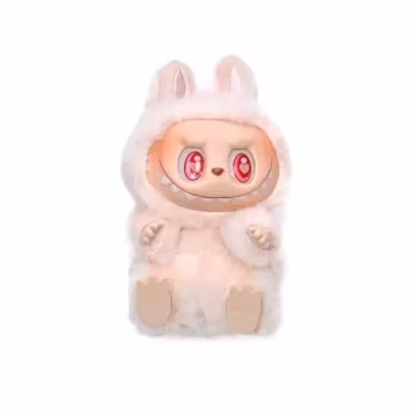 عروسک مدل لبوبو نشسته ارتفاع 15 سانتی متر