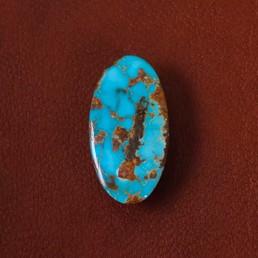 نگین فیروزه شجری کد 28196 - جواهری مشاهیر