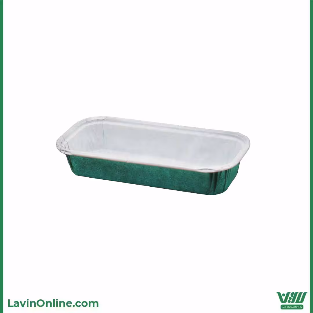 کپسول مافین مستطیل سبز