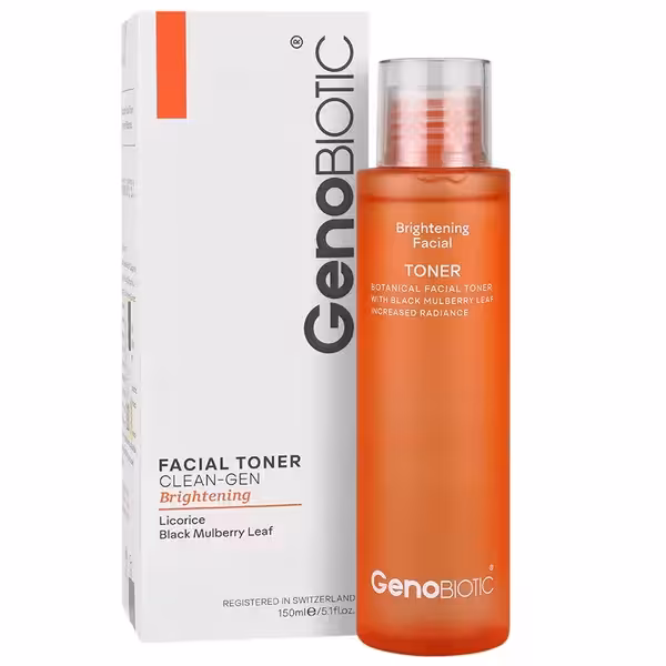 تونر روشن کننده صورت ژنوبایوتیک 150 میلی لیتر GenoBiotic