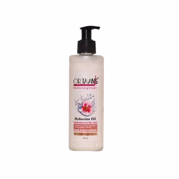کرم پمپی دست و صورت چند منظوره اورتانیس ortaanis moisturizing cream 250ml