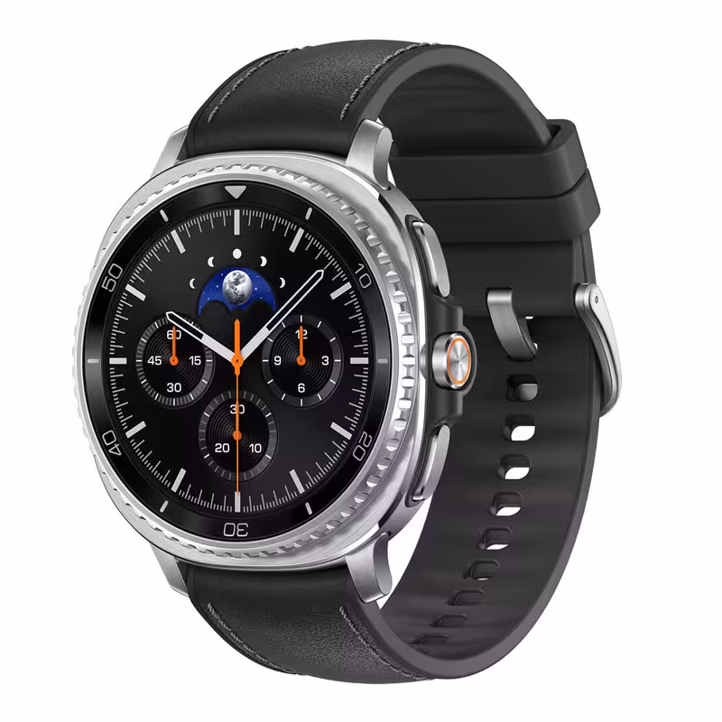 ساعت هوشمند 46 میلی‌متری سامسونگ مدل Galaxy Watch 8 Classic با بند چرمی