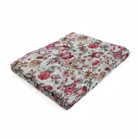 تشک مهمان چیداری مدل گلها یک نفره سایز 195x100 سانتی متر