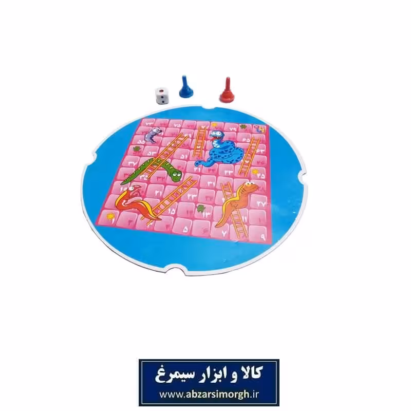 بازی مار و پله پلاستیکی 15 سانت TBF-002