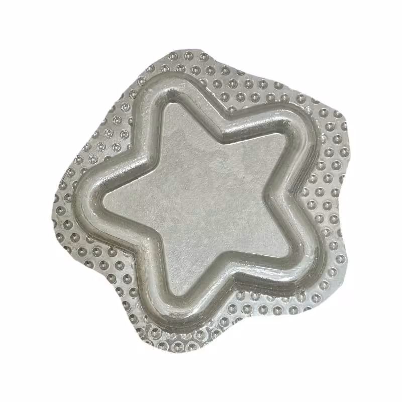 قالب طلقی کاسه ستاره لبه دار قطر 16 سانت