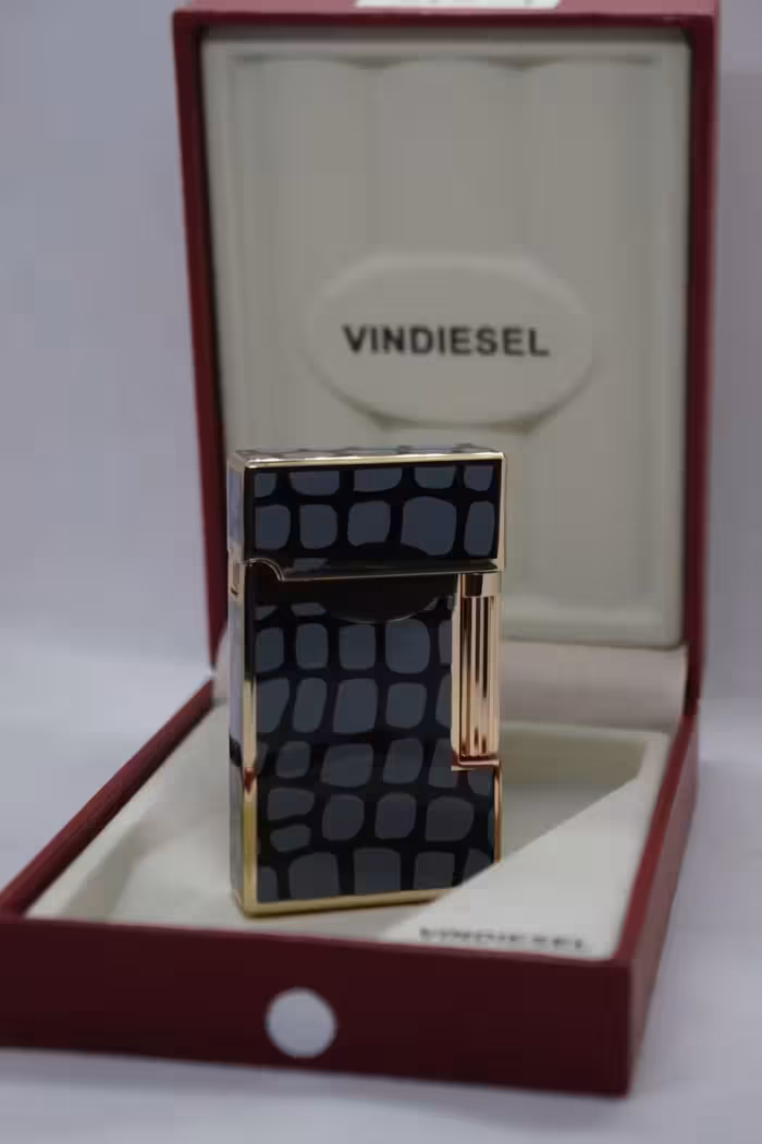 فندک دوپونت طلایی طرح ورزشی چلیک - 9600