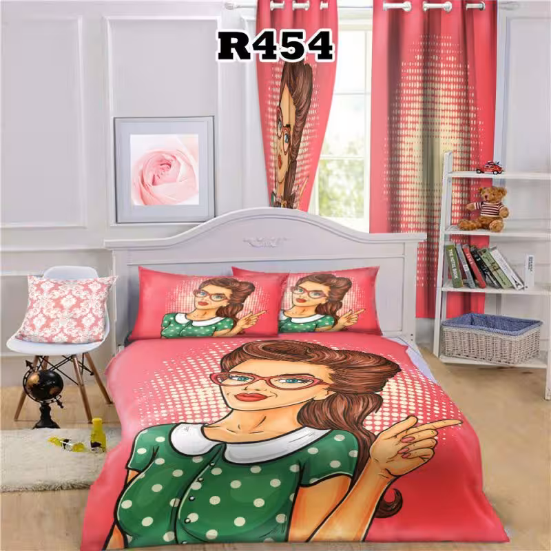 روتختی سه بعدی طرح دخترانه