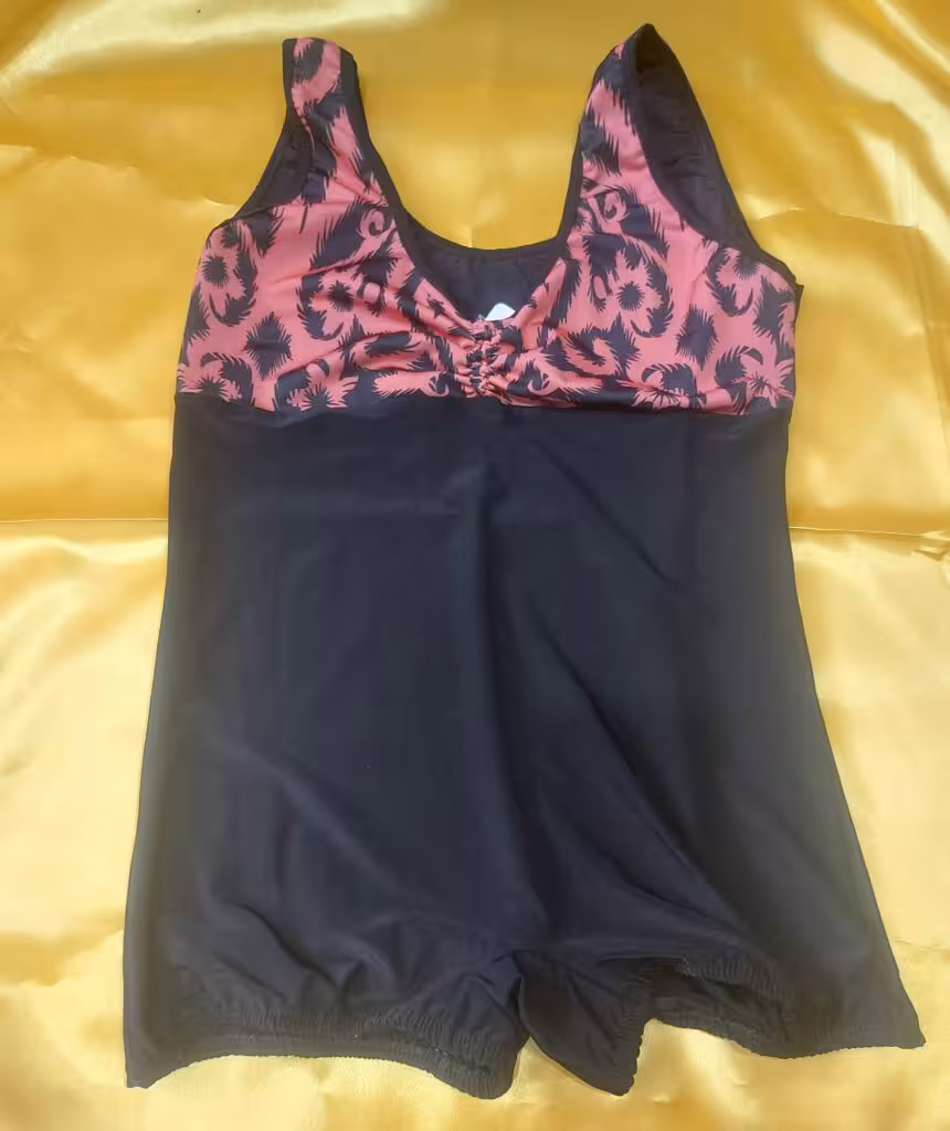 مایو زنانه مشکی کد R-500