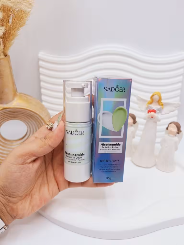 پرایمر و ضد آفتاب دو رنگ نیکوتینامید سادور کد 51148