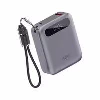 پاوربانک کیو سی وای مدل qcy pb10d، توان 22.5 وات، ظرفیت 10000 میلی‌آمپر ساعت