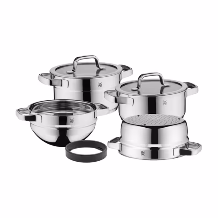 سرویس قابلمه مدل کامپکت وی ام اف | WMF Compact Cuisine 4-Piece Cookware Set