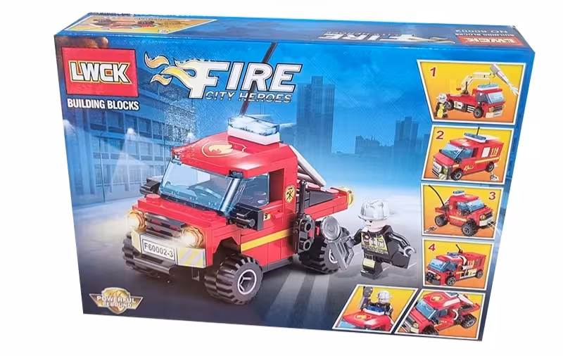 لگو طرح ماشین آتشنشانی مدل 60002-3