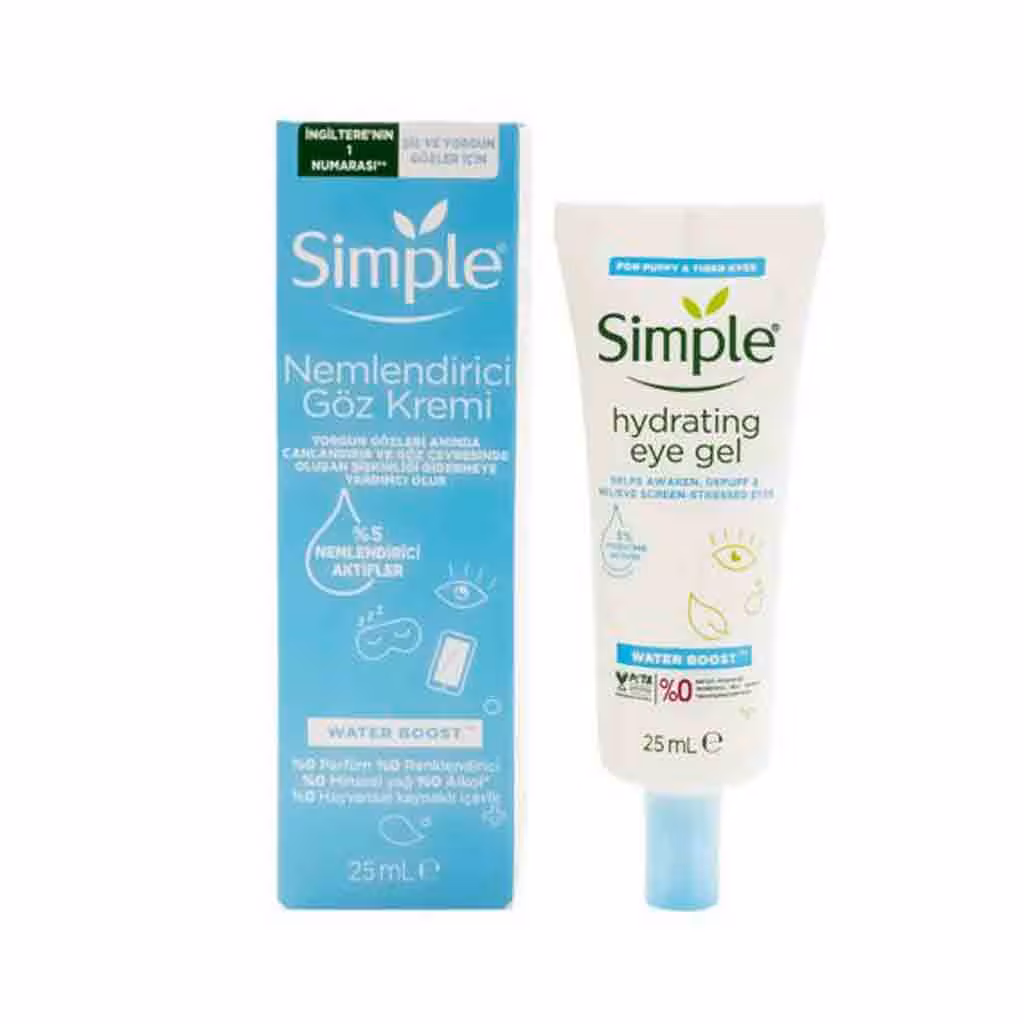 کرم دور چشم هلندی سیمپل Simple – Water Boost آبرسان پوست 25 میل