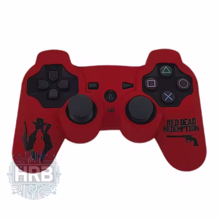 روکش دسته ژله ای PS2/PS3 طرح Red Dead Redemption