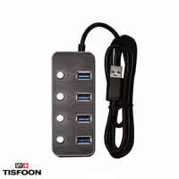 هاب 4 پورت USB 3.0 کی نت K-HUAMH504 مدل H5