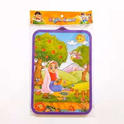 تخته وایت برد طرح فانتزی مذهبی اسلامی دخترانه تلاوت قرآن کریم