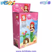 لگو شخصیت پرنسس طرح پرنسس و گل