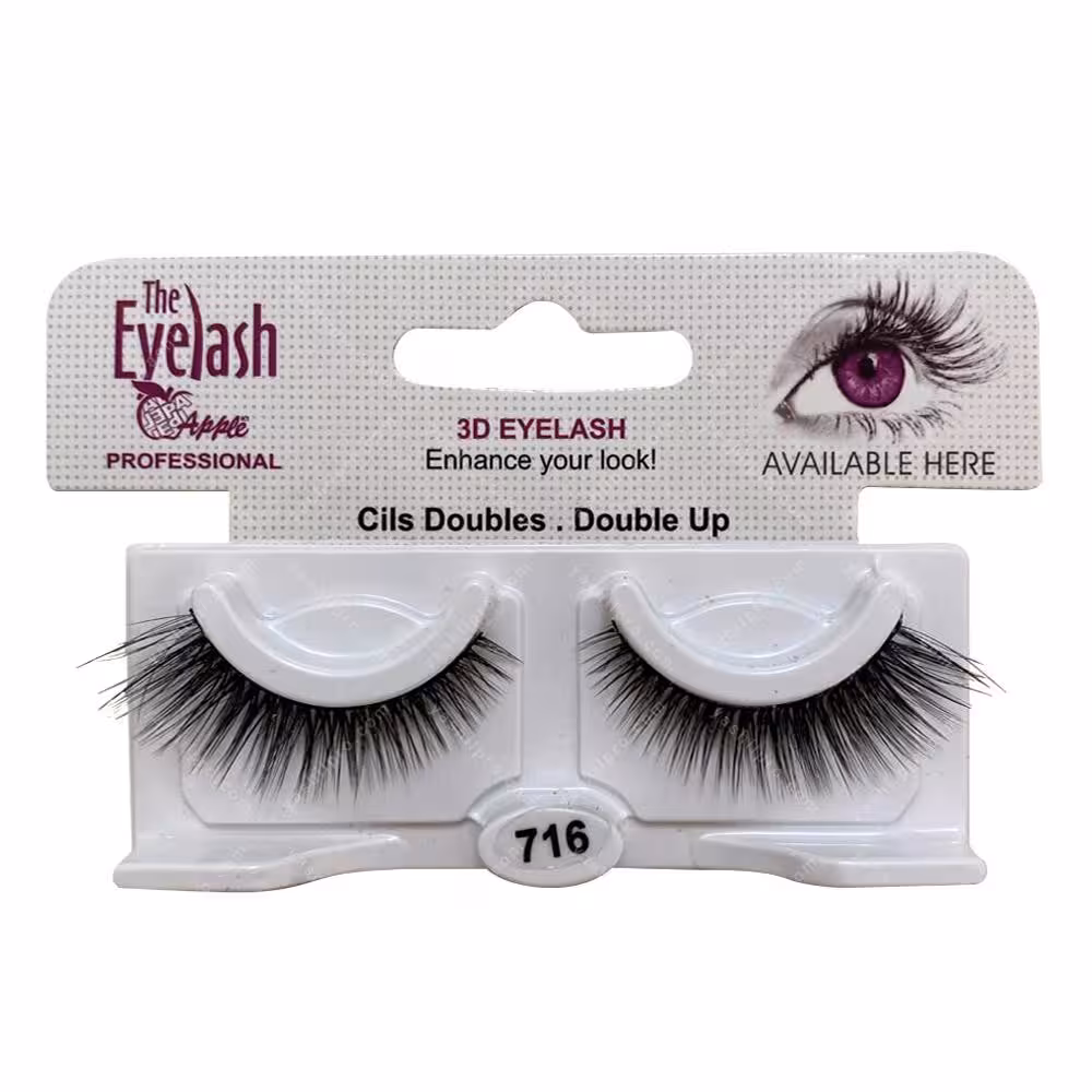 مژه 3D اپل جفتی مدل 716
