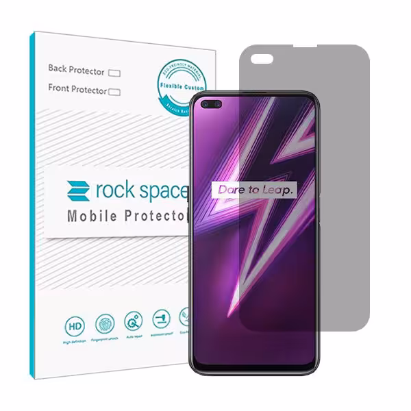 گلس ریلمی 6 Pro مدل نانو هیدروژل پرایوسی برند راک اسپیس کد5480S