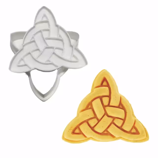 مهر و کاتر شیرینی طرح مثلث