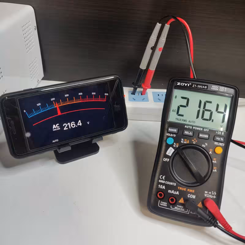 مولتی متر اتورنج زویی   بلوتوث ZOYI ZT-300AB