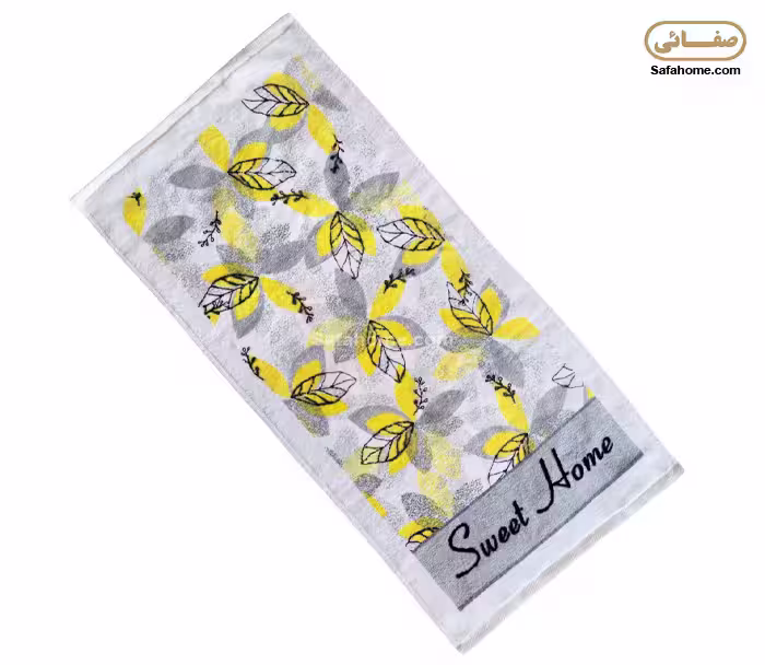 حوله دستی طرح ماهور زرد پودیران