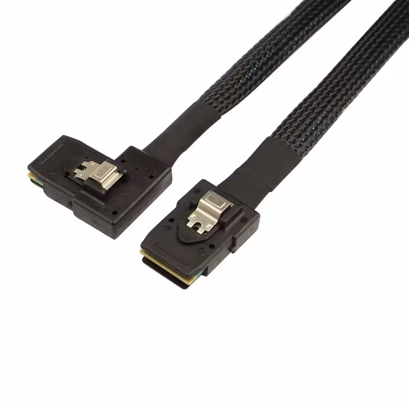 کابل تبدیل Mini SAS SFF-8087 به SFF-8087 اسمارطور مدل SM38-90 طول 08 متر | کالا مکس