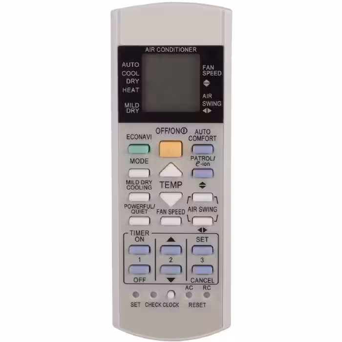 ریموت کنترل کولر گازی پاناسونیک مدل 1122