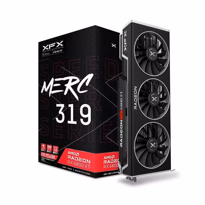 کارت گرافیک XFX AMD Radeon SPEEDSTER MERC 319 RX 6800 XT 16GB