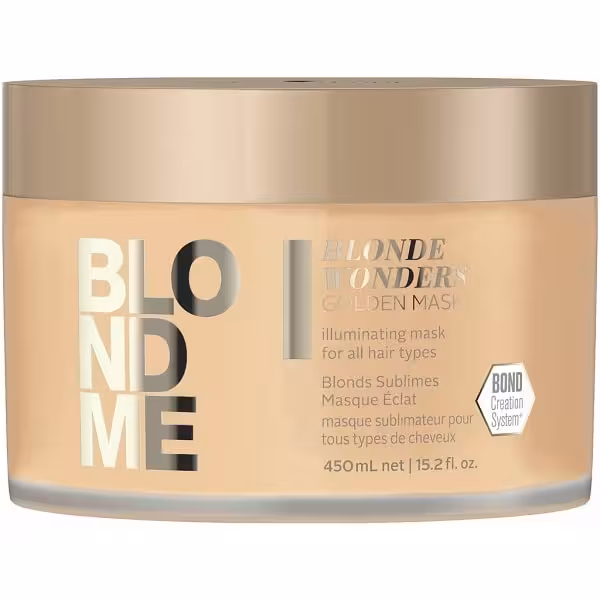 ماسک مو شوارتسکف بلوند می حجم 450 میل Schwarzkopf Blonde Me Blondes Wonders Golden Mask