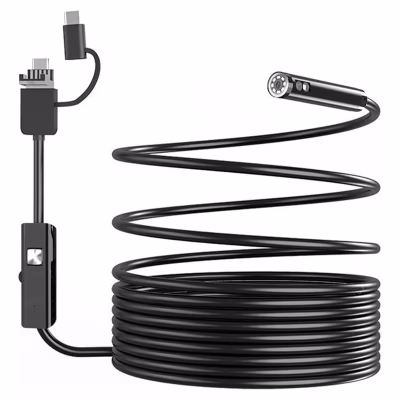 دوربین شلنگی مدل دولنز کد 10M HD Waterproof New | کالا مکس