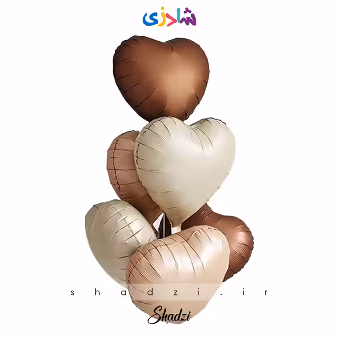 پک بادکنک قلب نود 6 عددی