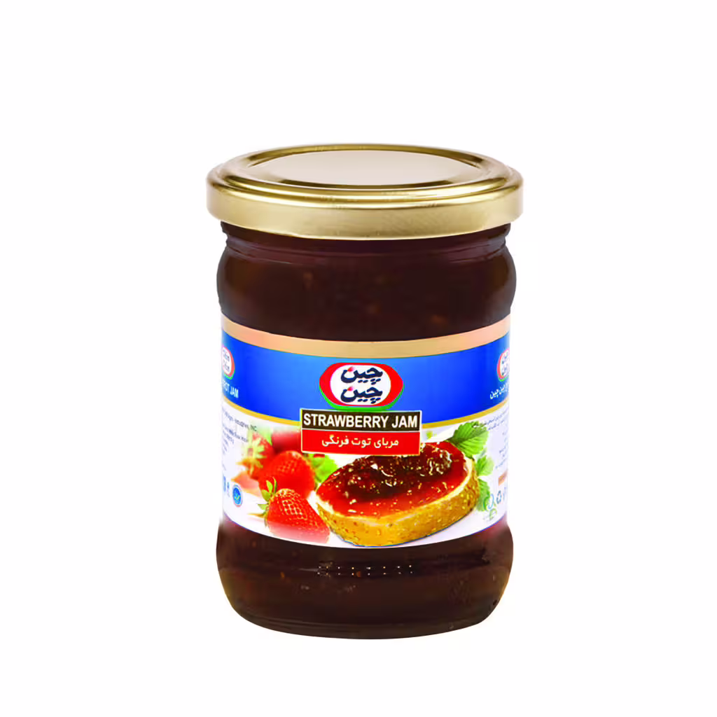 مربای توت فرنگی 290 گرمی چین چین
