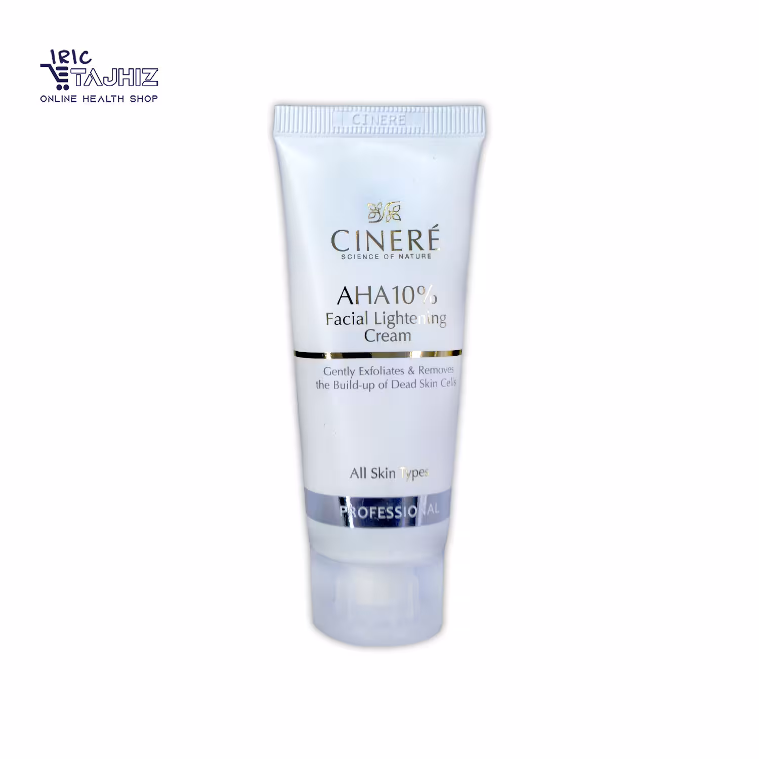 کرم لایه بردار آلفا هیدروکسی اسید 10% سینره CINERE حجم 40 میلی لیتر