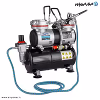 کیت کمپرسور ایربراش APT مدل AT-196K با لوازم