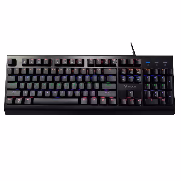 کیبورد مخصوص بازی رپو مدل V520 RGB ALLOY